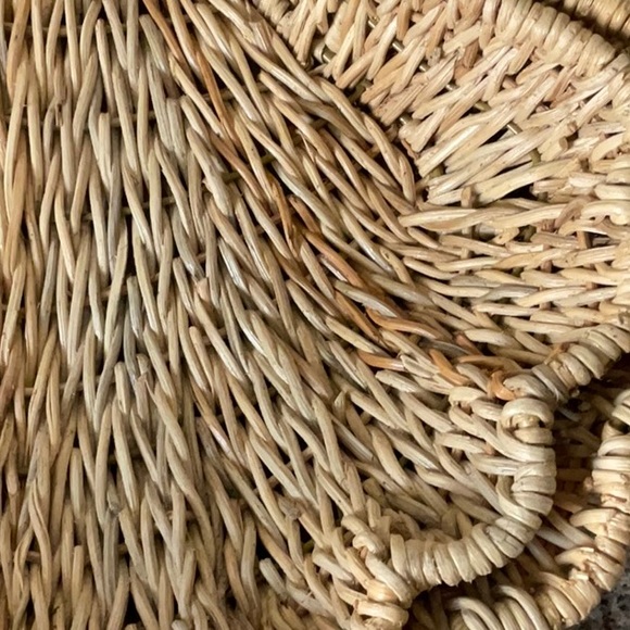 Pottery Barn Accents Nwt Pottery Barn Rattan Shell Baskets Poshmark